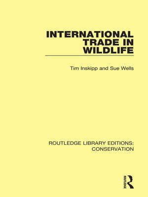 cover image of International Trade in Wildlife